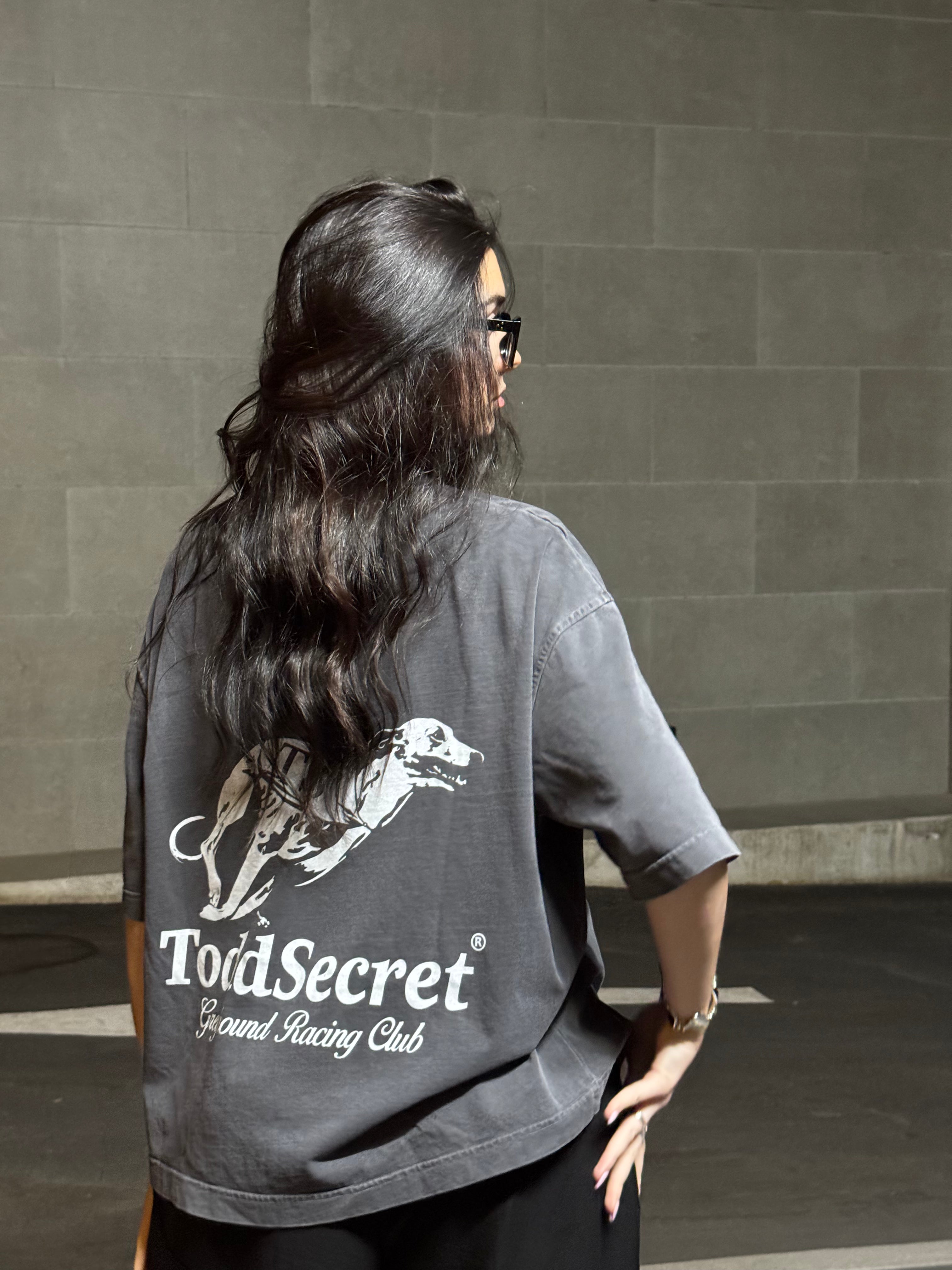 Grey T-Shirt "Greyhound Racing Club"