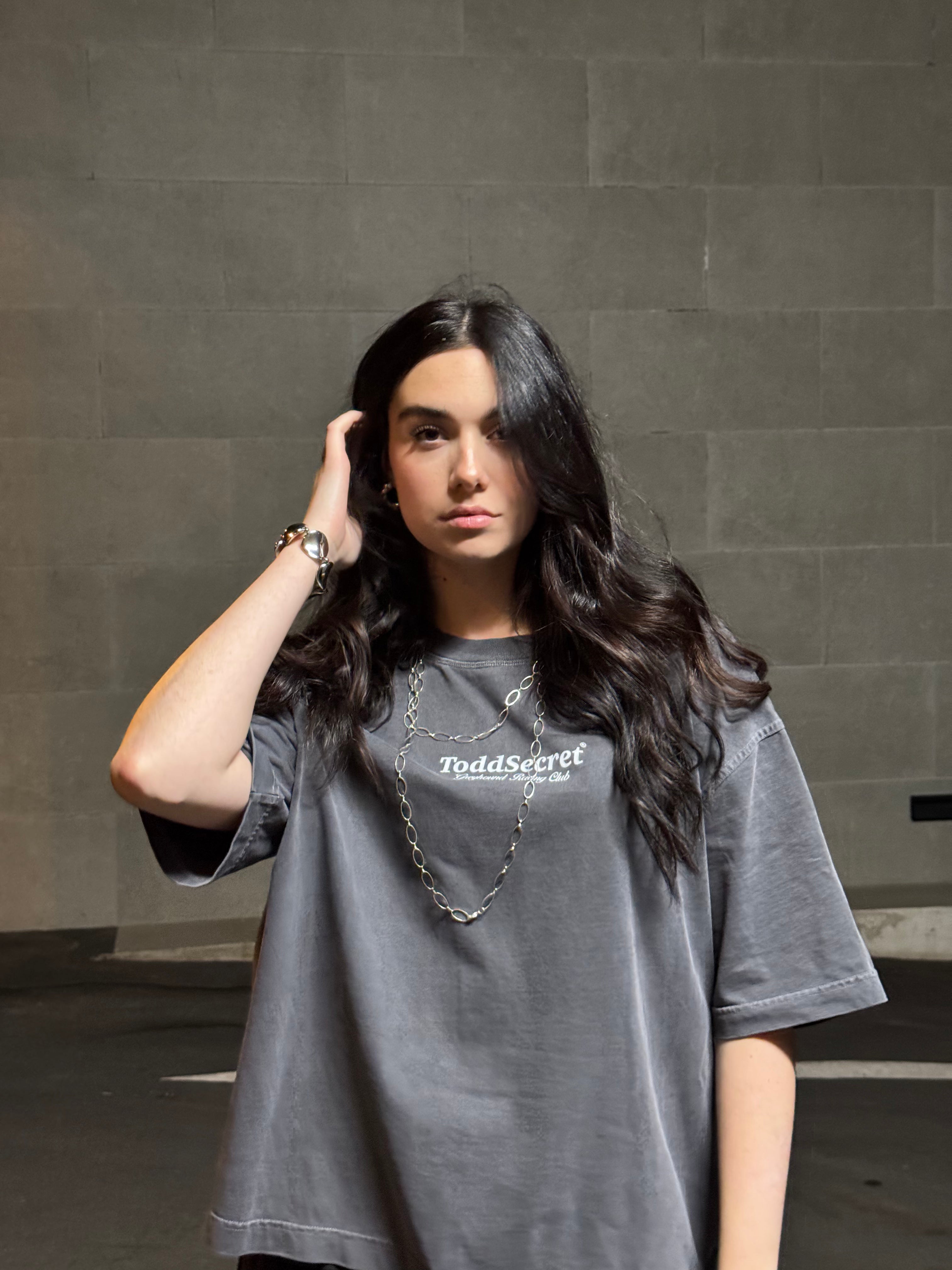 Grey T-Shirt "Greyhound Racing Club"