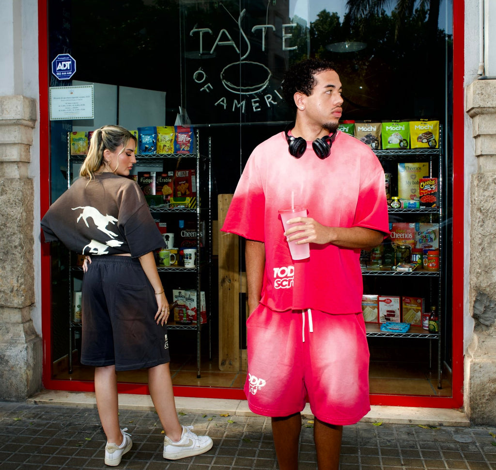 Pantalon corto marrón · SUMMER DROP