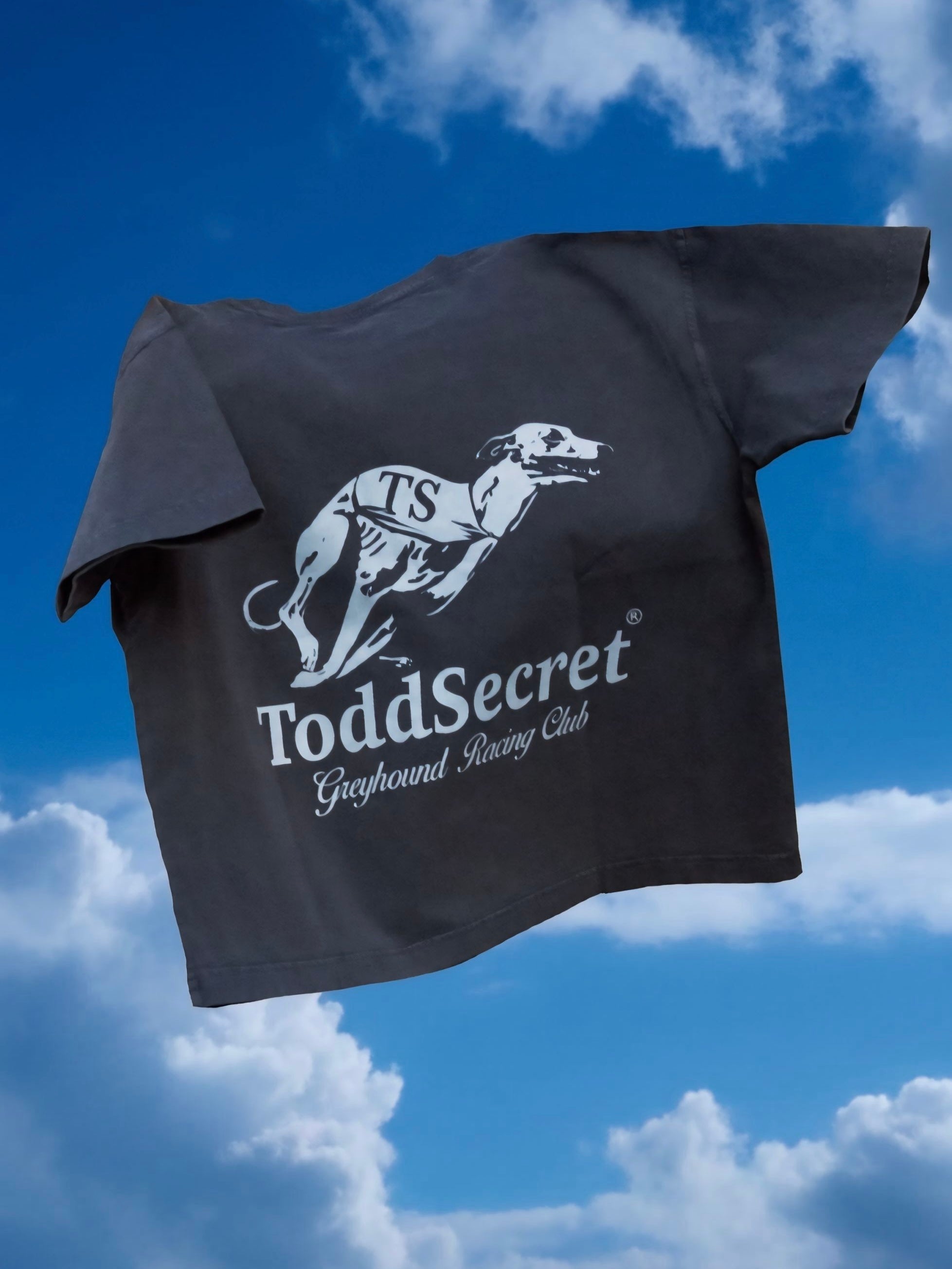 Grey T-Shirt "Greyhound Racing Club"