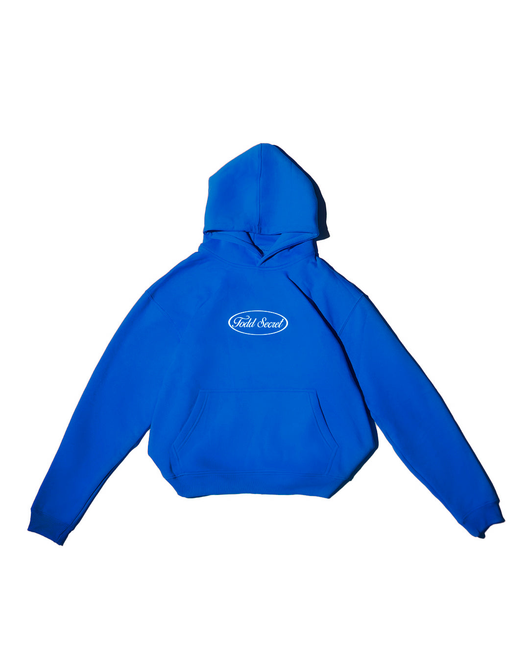 BLUE HOODIE-MOM WISH ME LUCK