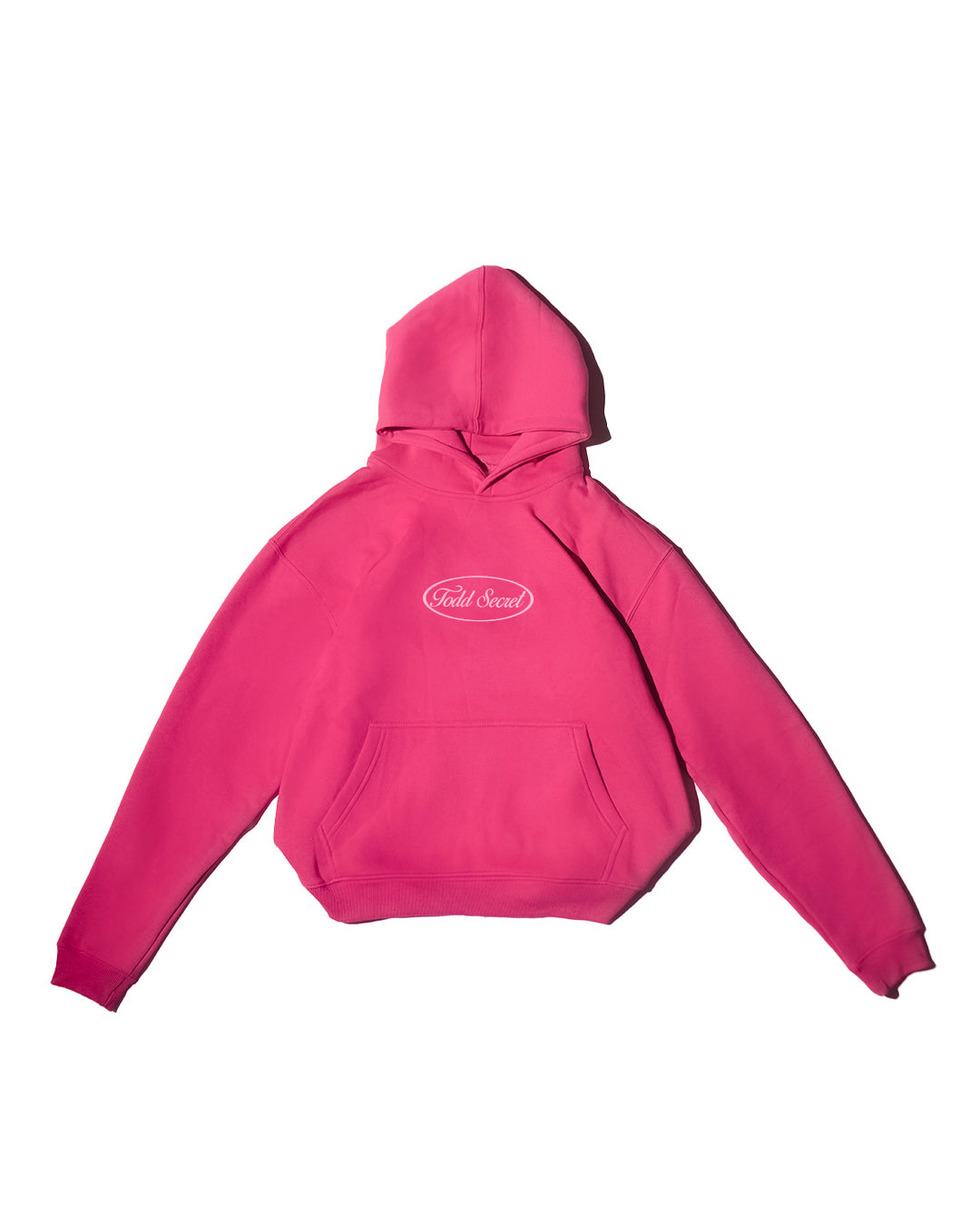 PINK HOODIE-MOM WISH ME LUCK